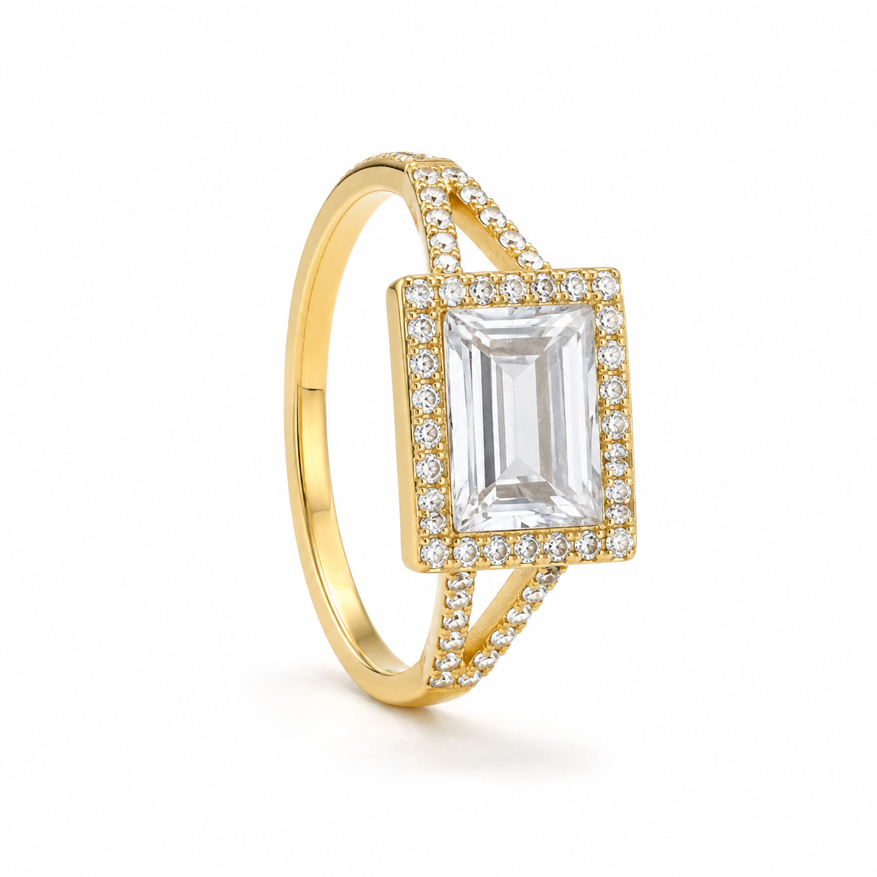 Bague Rectangulaire, détail