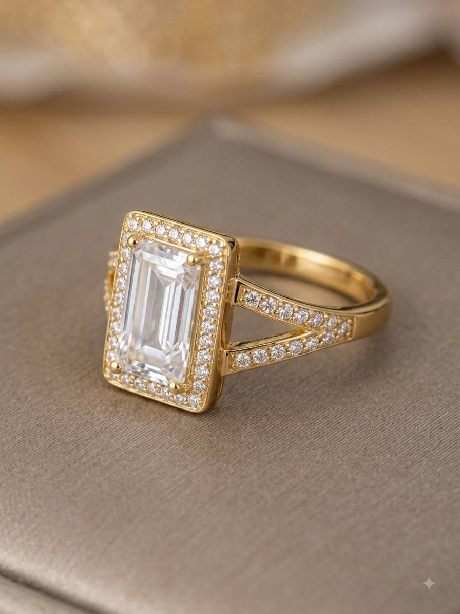 Bague Rectangulaire